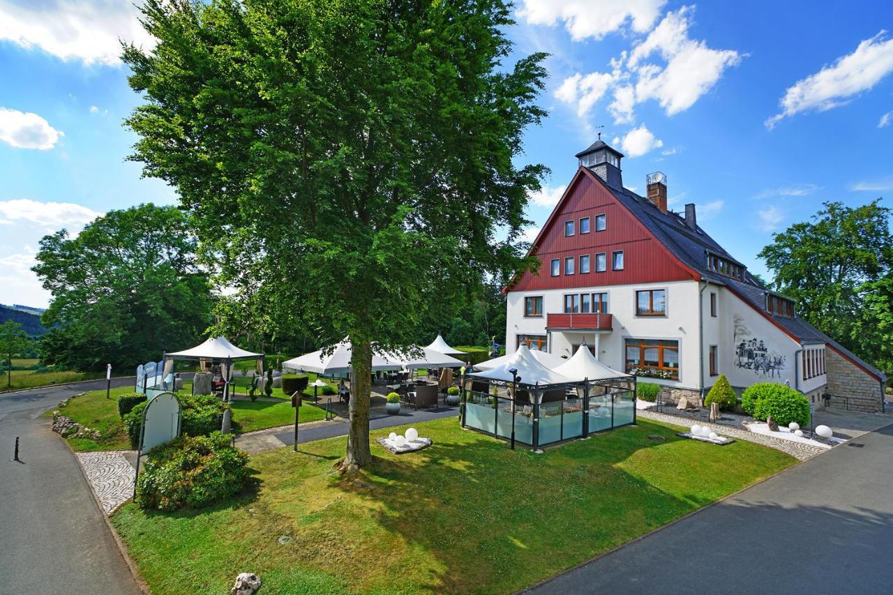Hotel Und Restaurant Buehlhaus Eibenstock Exterior foto